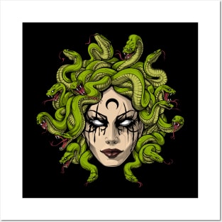 Medusa Goddess Posters and Art